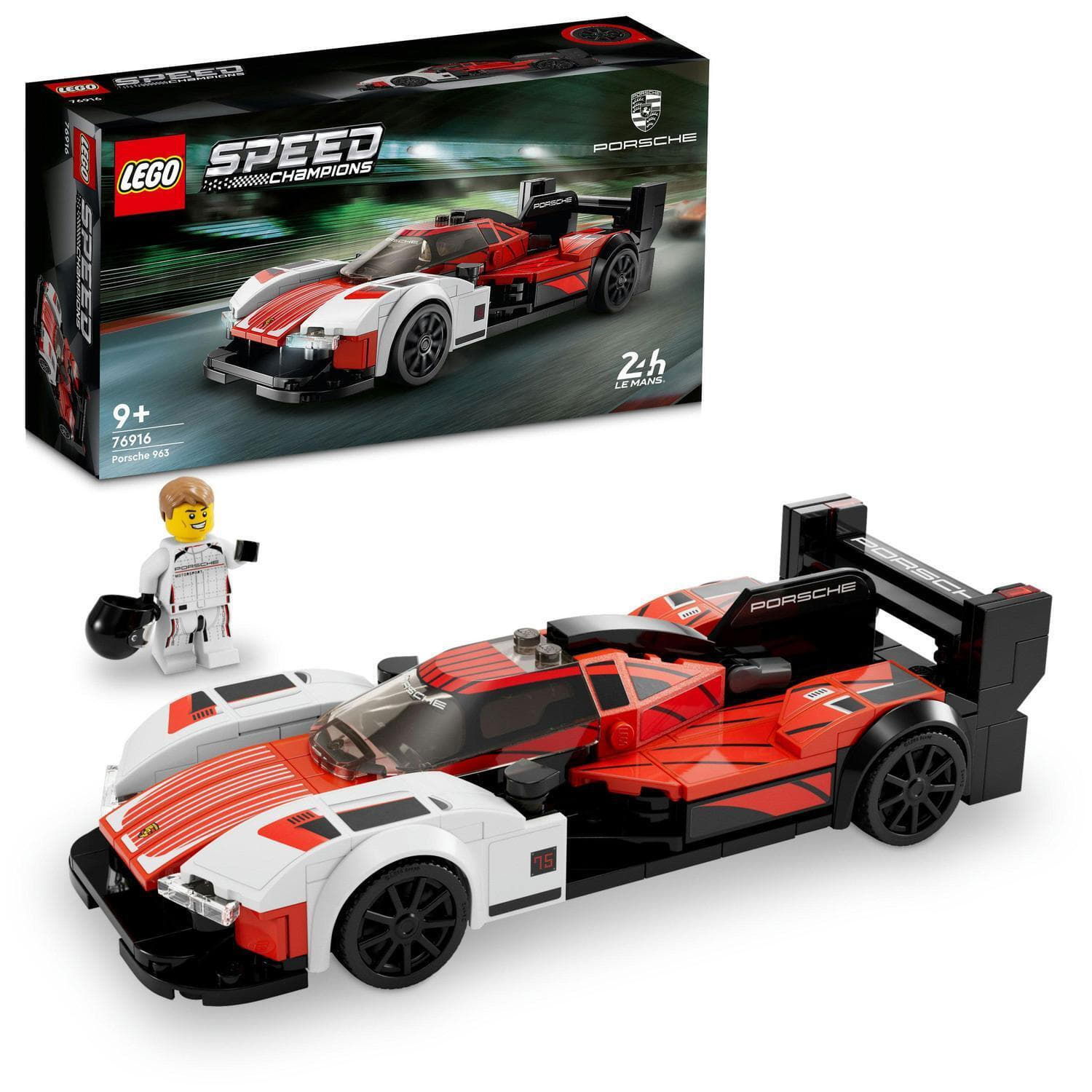 Collectible LEGO Speed Champions 76916 Porsche 963 Flerfarvet | 76916LEG, 0