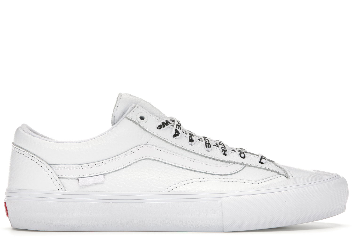 Sneakers og sko Vans Style 36 Justin Henry World Peace Hvid | VN0A4U3F03S1, 0
