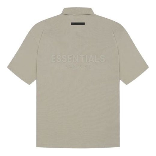 Polo skjorte Fear of God Essentials SS21 Polo Beige | FOG-SS21-583