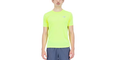 T-shirt New Balance Impact Run Tee Gul | mt21262-cse, 1