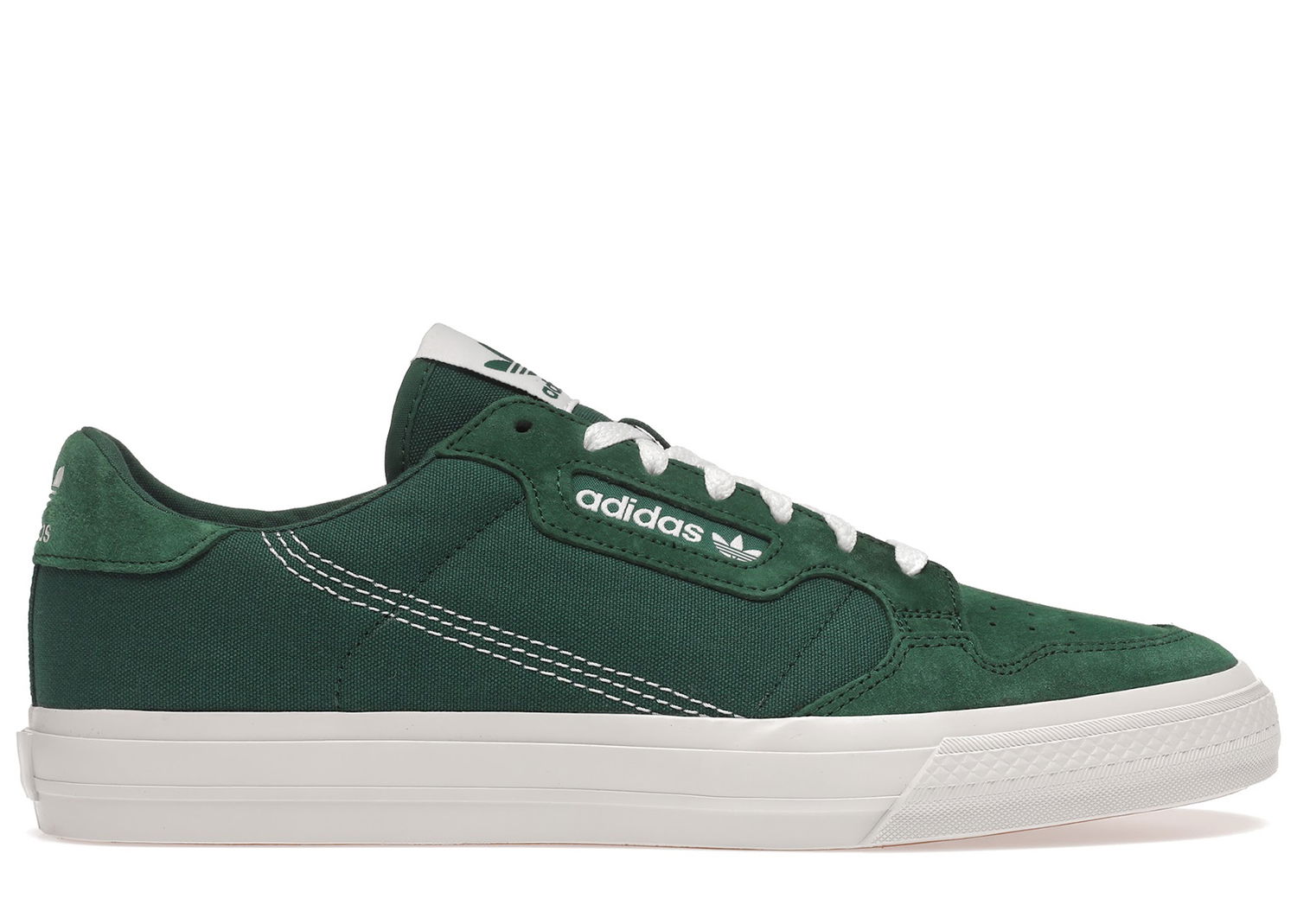 Sneakers og sko adidas Originals Continental Vulc Collegiate Green Grøn | EG6734, 0