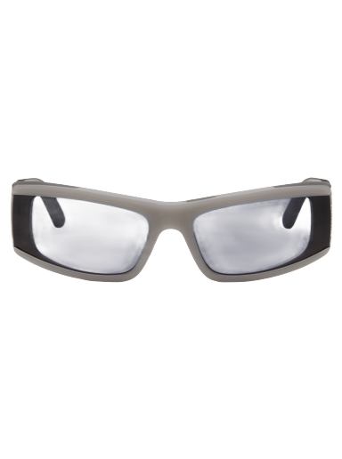 Solbriller Balenciaga Rectangular Sunglasses Grå | BB0301S-003