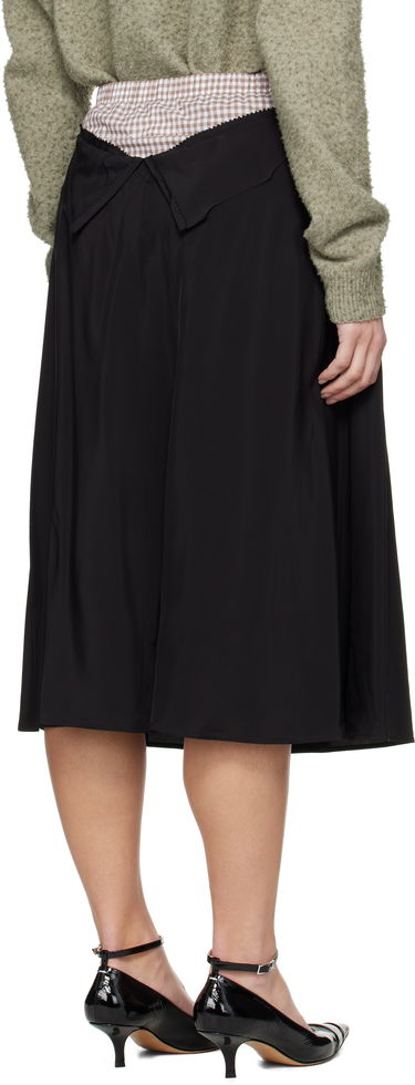 Nederdel Maison Margiela Maison Margiela 'Anonymity Of The Lining' Midi Skirt Sort | S51ME0034 S76632, 2