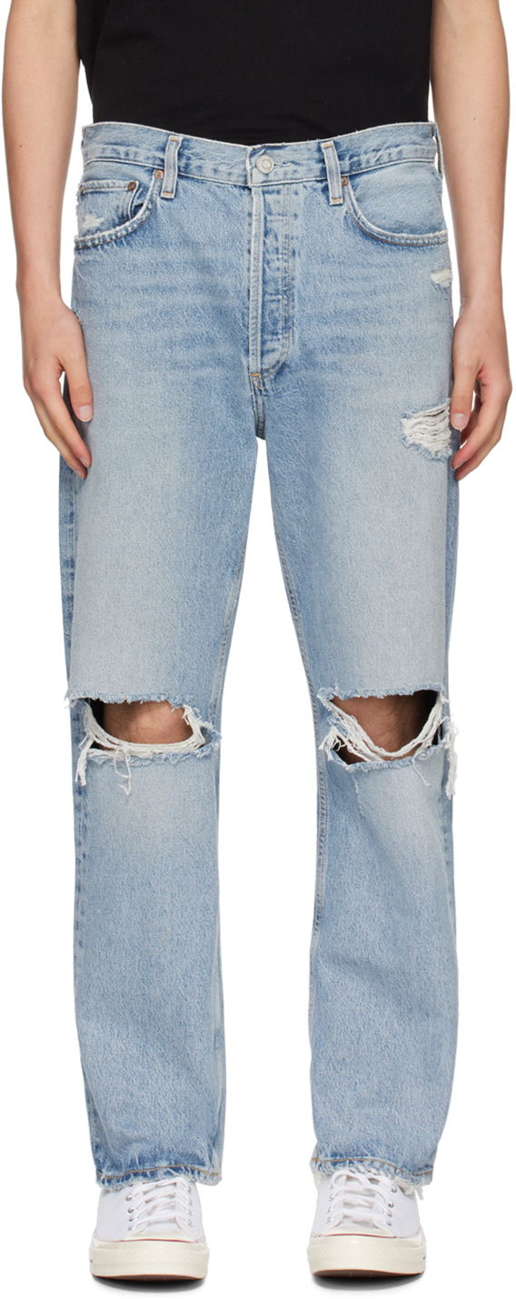 Jeans AGOLDE AGOLDE 90's Distressed Jeans Blå | A642B-1206