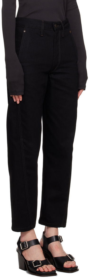 Jeans LEMAIRE Lemaire Twisted Jeans Sort | PA1051 LD1000, 1