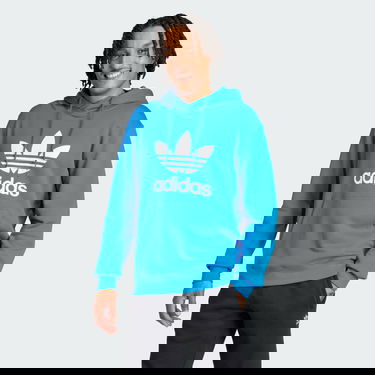 Sweatshirt adidas Originals Adicolor Classics Trefoil Hoodie Blå | IM9410, 0