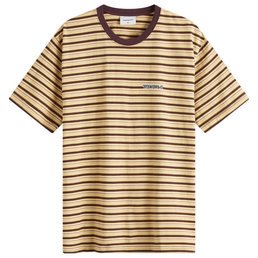 T-shirt thisisneverthat Stripe T-Shirt Brun | TN243TTSST04-BRN