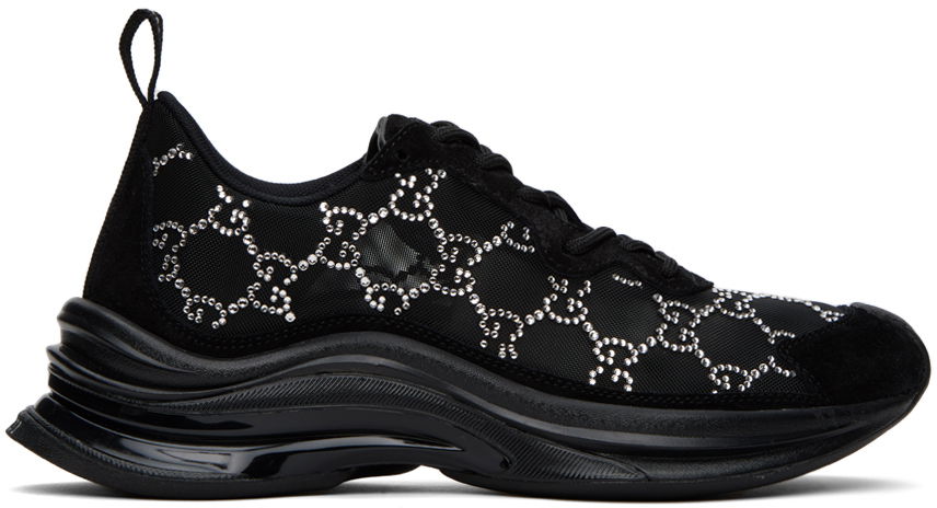 Sneakers og sko Gucci GG Crystal "Black" Sort | 758088 FACG4, 0