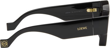 Solbriller Loewe Paula's Ibiza Goggle Rectangle Sunglasses Sort | LW40172UM5601C 840126861488, 1