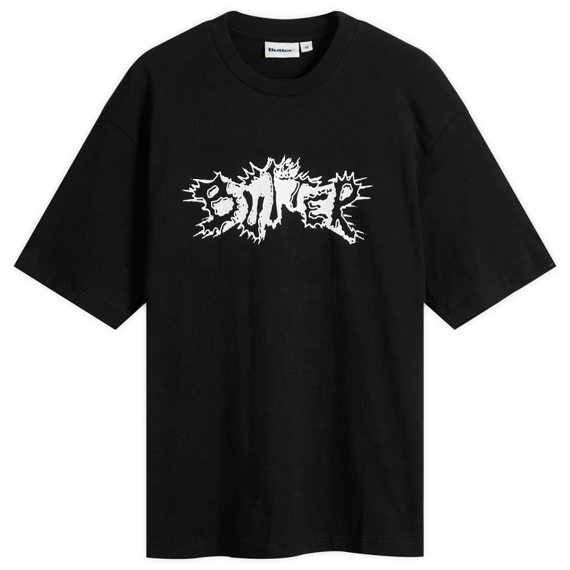 T-shirt Butter Goods Eruption Graphic T-Shirt, Size Large Sort | BG253103-BLK