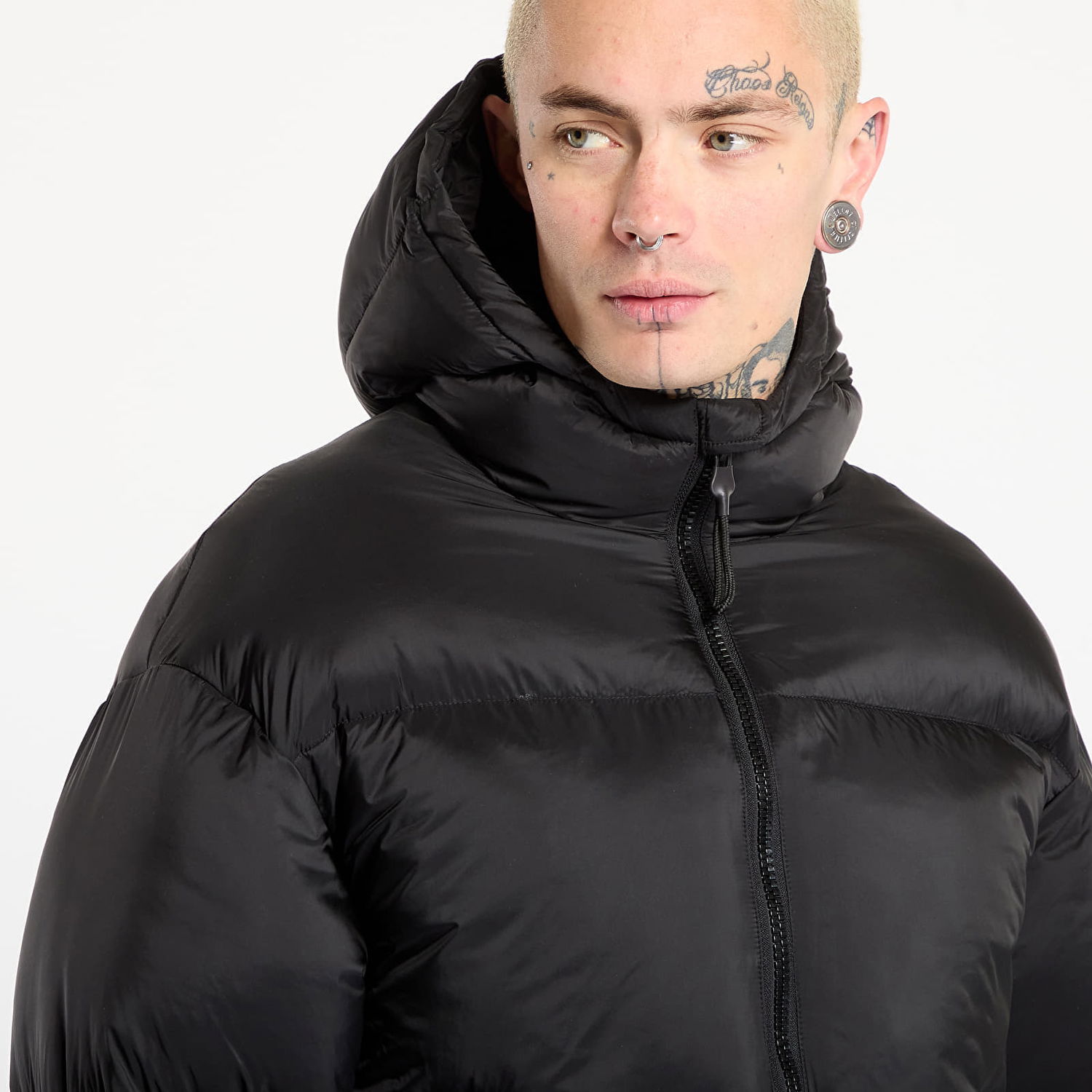 Bomberjakke Alpha Industries Cloud Puffer Bomber Jacket Sort | 148130-03, 1