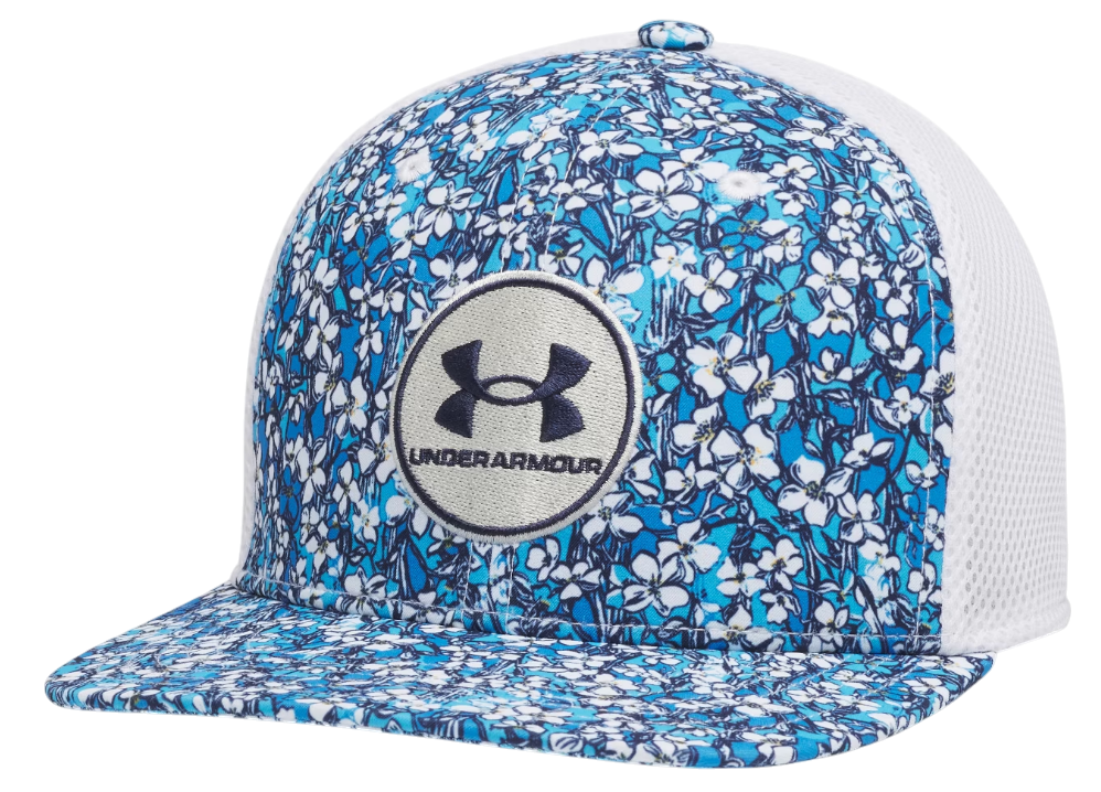 Kasket Under Armour Iso-Chill Drive Mid STR Trucker Hat Blå | 1389887-103, 0