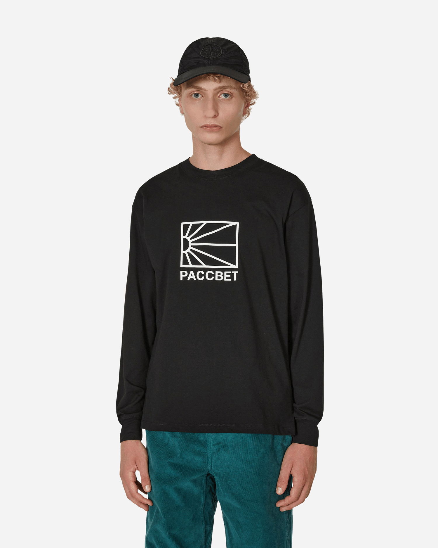 T-shirt PACCBET Big Logo T-Shirt Sort | PACC11T010 1, 0