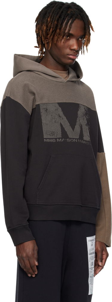 Sweatshirt Maison Margiela MM6 Maison Margiela Washed Hoodie Brun | SH0GU0025 MTJ016, 1