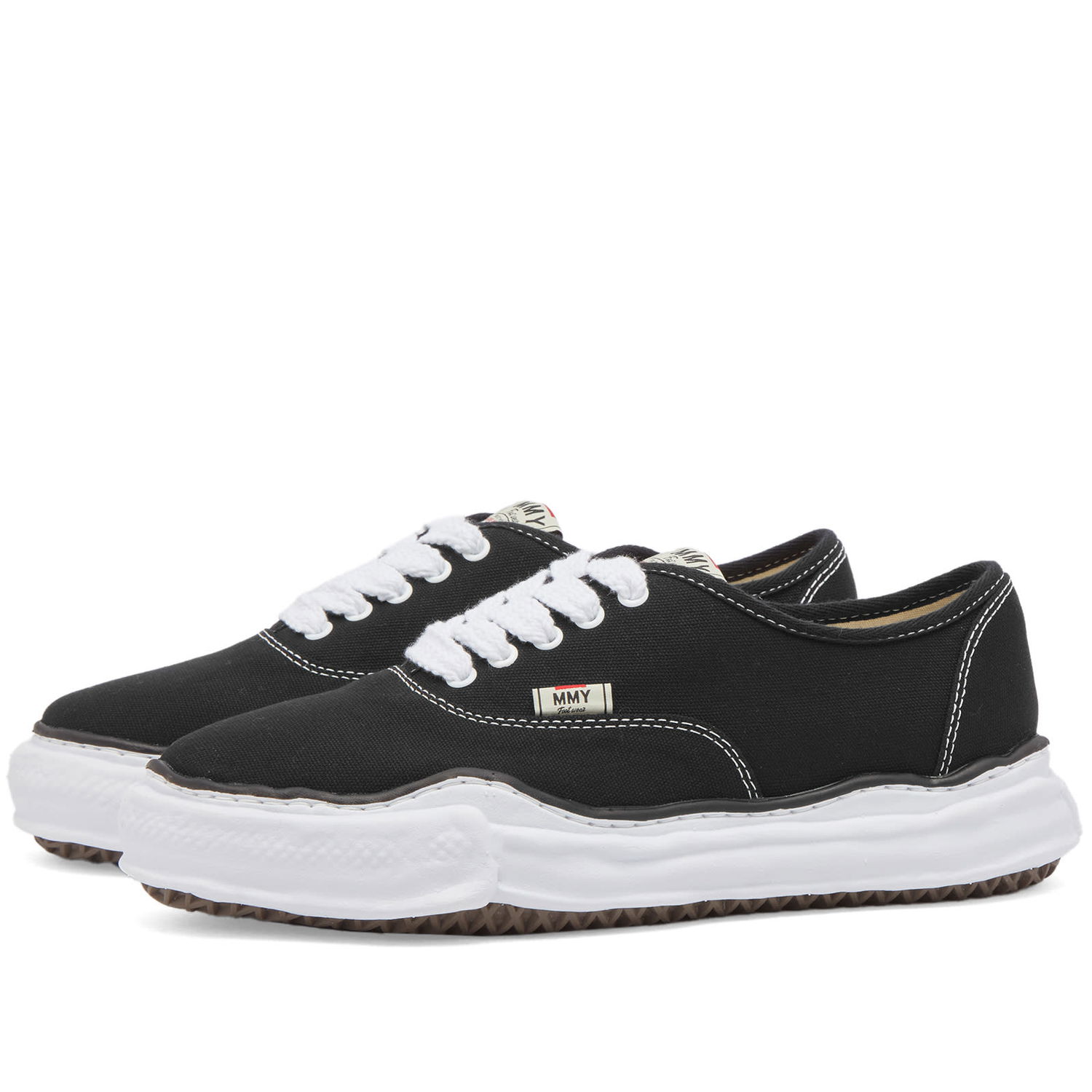Sneakers og sko Maison MIHARA YASUHIRO Baker Low Sort | A02FW704-BK, 0