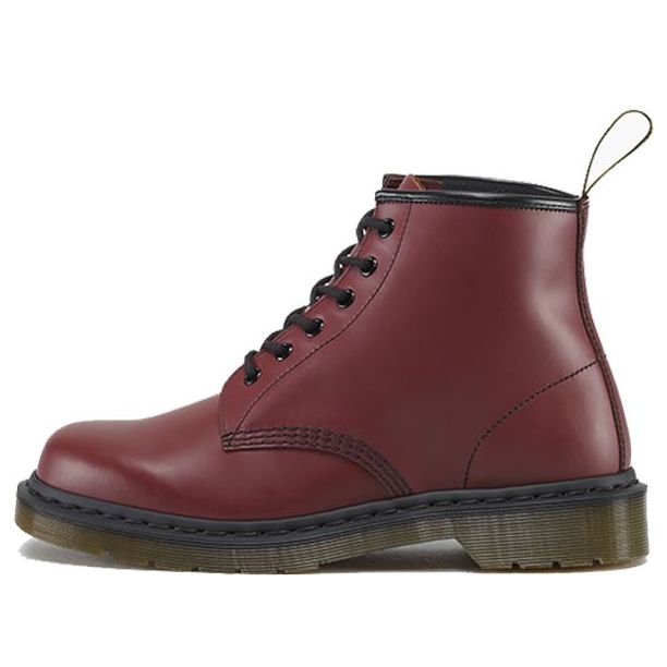 Sneakers og sko Dr. Martens Dr. Martens Classic 101 6 Eye Boots Bourgogne | 10064600, 0