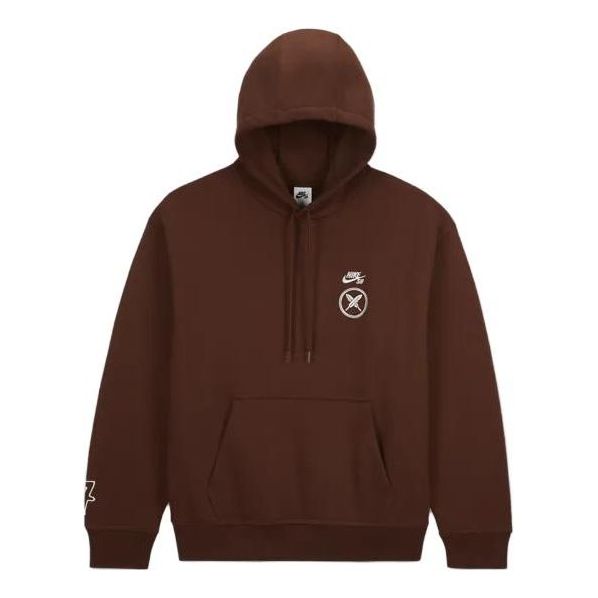 Sweatshirt Nike SB SB x Yuto Fleece Pullover Hoodie Brun | FN0552-259