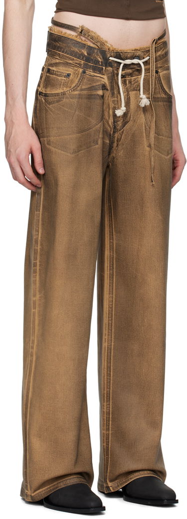 Jeans Ottolinger Ottolinger Double Fold Jeans Brun | 1702808E, 1