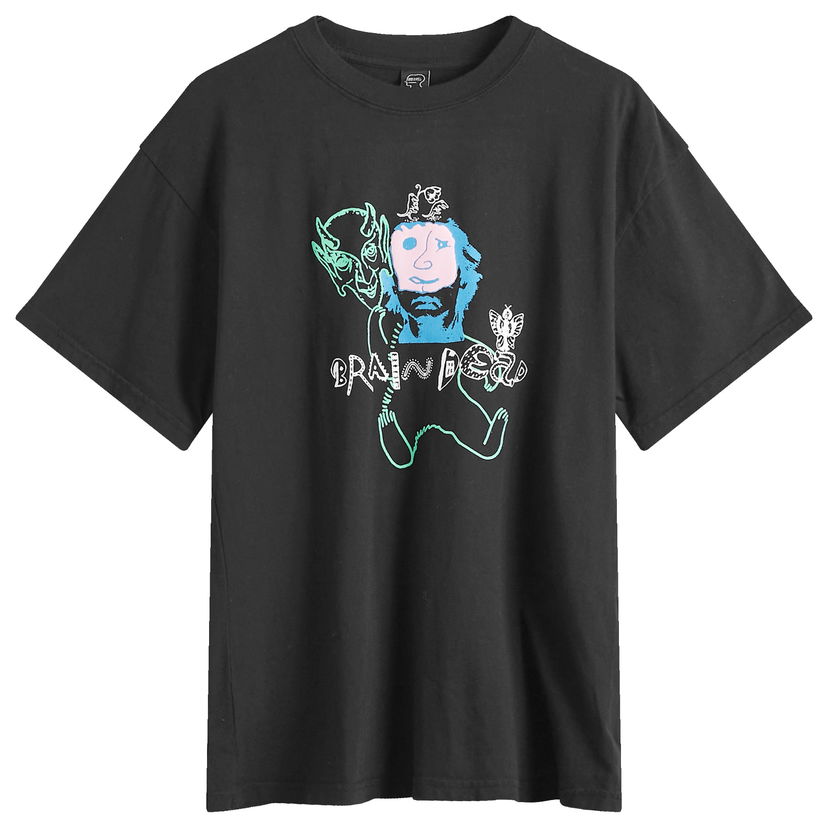 T-shirt Brain Dead Masks Graphic T-Shirt Sort | W24T00004082-BLK