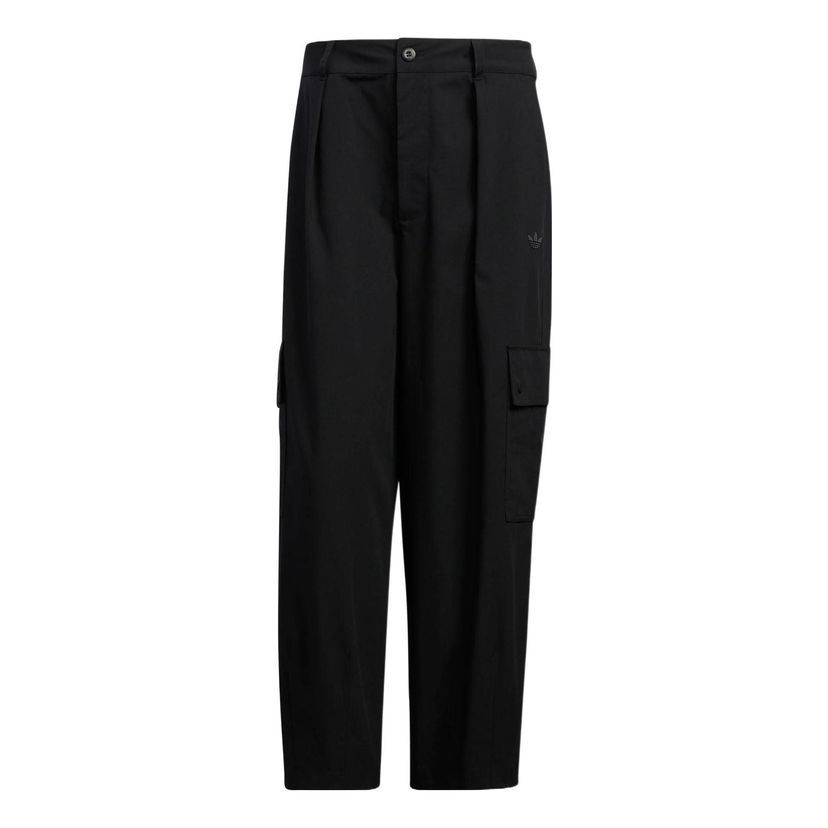Cargo bukser adidas Originals adidas Originals x Charr Morita Loose Straight Cargo Pants Sort | HR3480