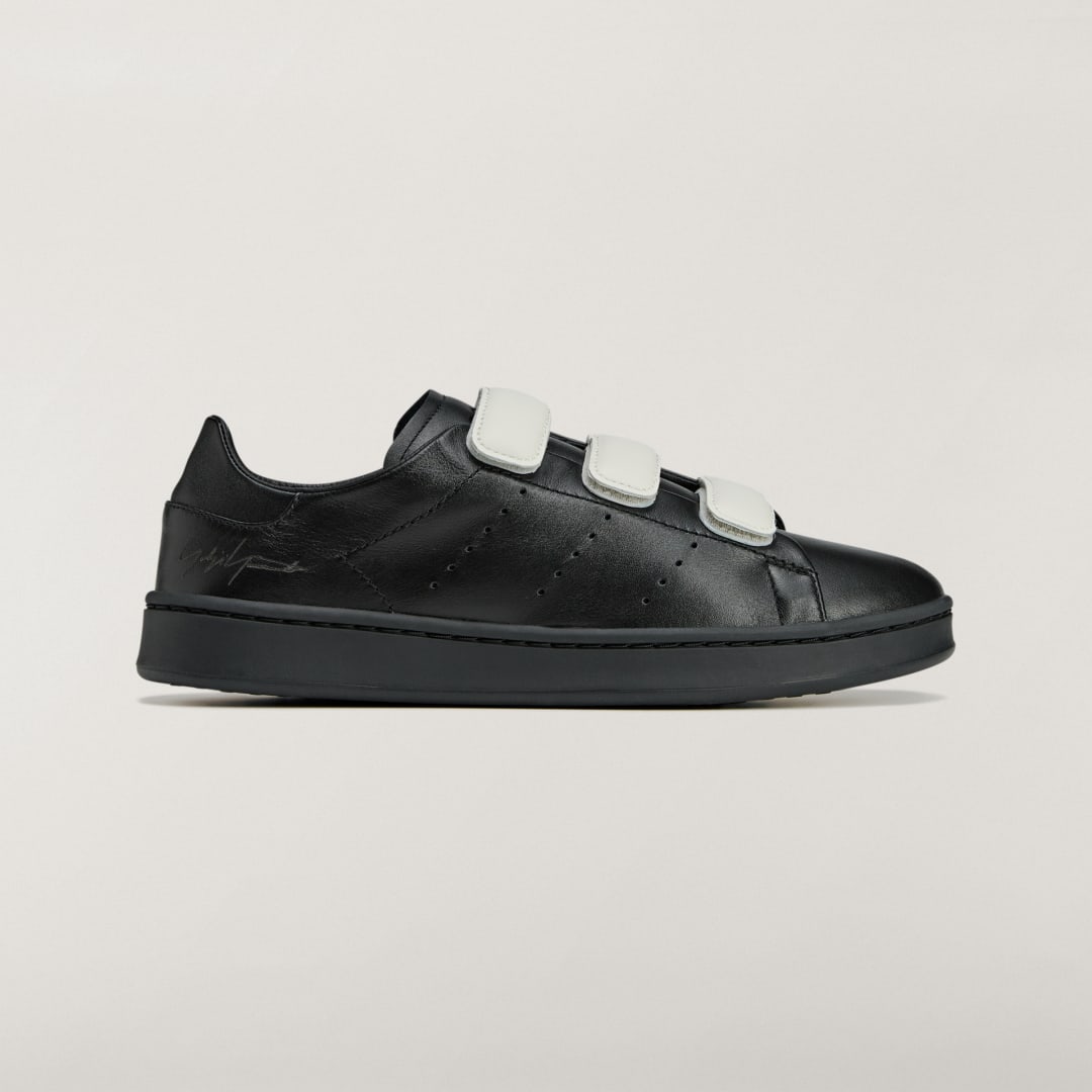 Sneakers og sko adidas Originals Y-3 Stan Smith Hook-And-Loop Sneakers Sort | JR4224, 0