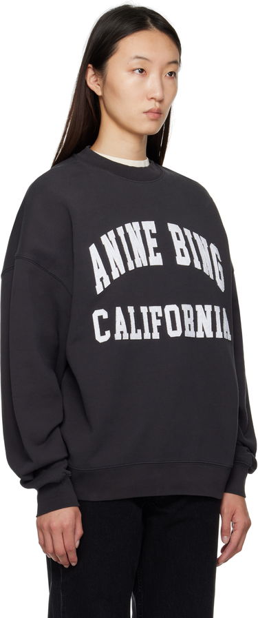 Sweatshirt Anine Bing Anine Bing Miles Sweatshirt Grå | A-08-10025-009, 4