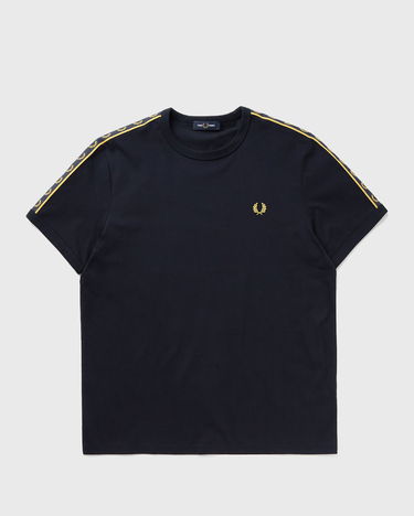 T-shirt Fred Perry Contrast Tape Ringer T-Shirt Mørkeblå | M4613-W75, 0