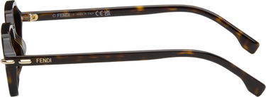 Solbriller FENDI Rectangular Frame Selliera Sunglasses Brun | FE40174IM5152C 840126860320, 2