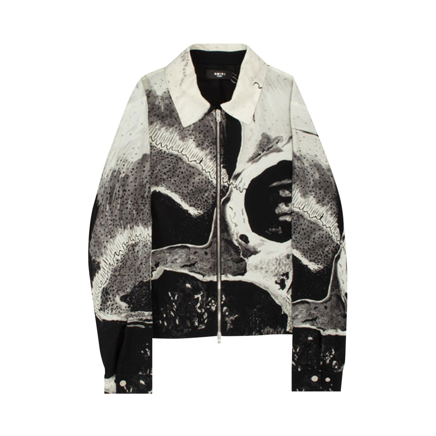 Jakke AMIRI x Wes Lang Big Skull Blouson Sort | AW22MJF015 001 BLAC, 1