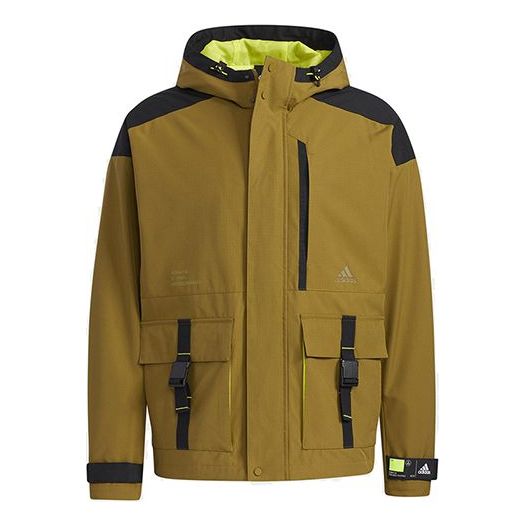 Parka adidas Originals Woven Hooded Jacket Grøn | GP0989