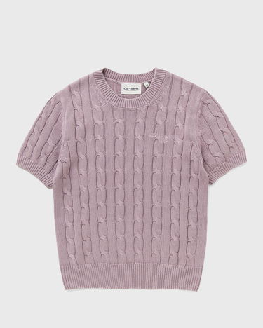 T-shirt Carhartt WIP Women's Carter Knitted T-Shirt Lilla | I035181-2ZV.GD, 1