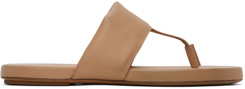Badetøj Marsèll Marsell Spanciata Thong Sandals Beige | MW7986 091, 0