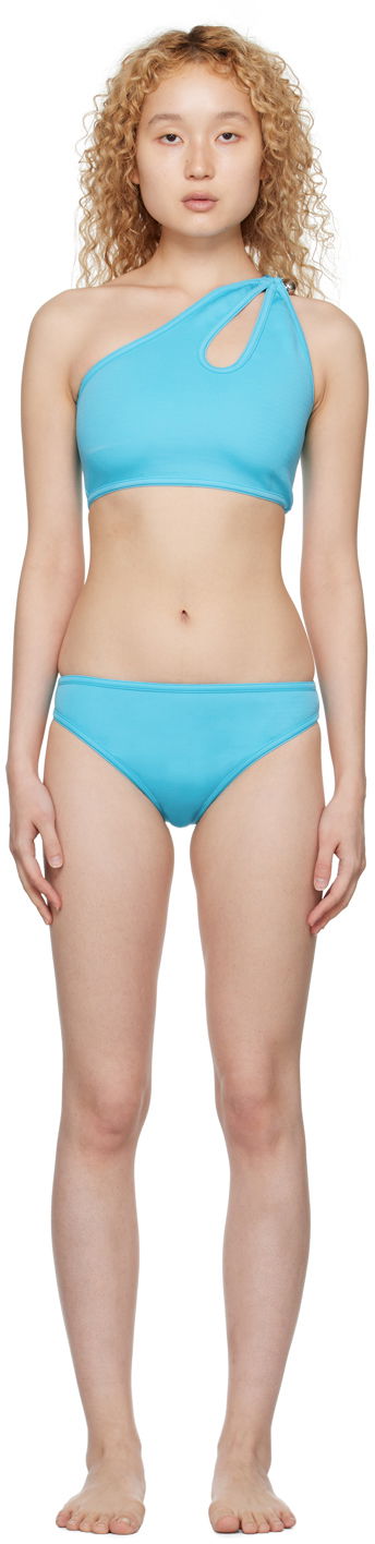 Badetøj Bottega Veneta Cutout Bikini Blå | 733473 V2LF0, 0