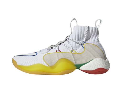 Sneakers og sko adidas Originals Crazy BYW LVL X Pharrell Alternate White Hvid | EF3500