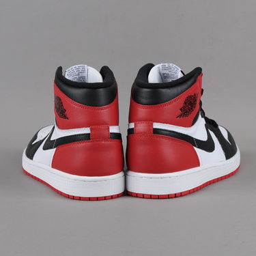 Sneakers og sko Jordan Air Jordan 1 Retro High OG "Black Toe" Hvid | 555088-184, 2