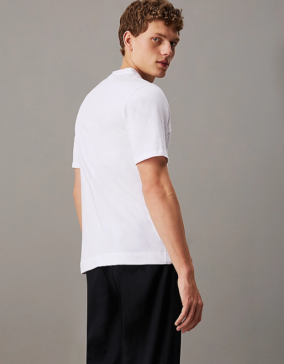 T-shirt CALVIN KLEIN pw - graphic s/s t-shirt m Hvid | 00GMF4K142-YAA, 1
