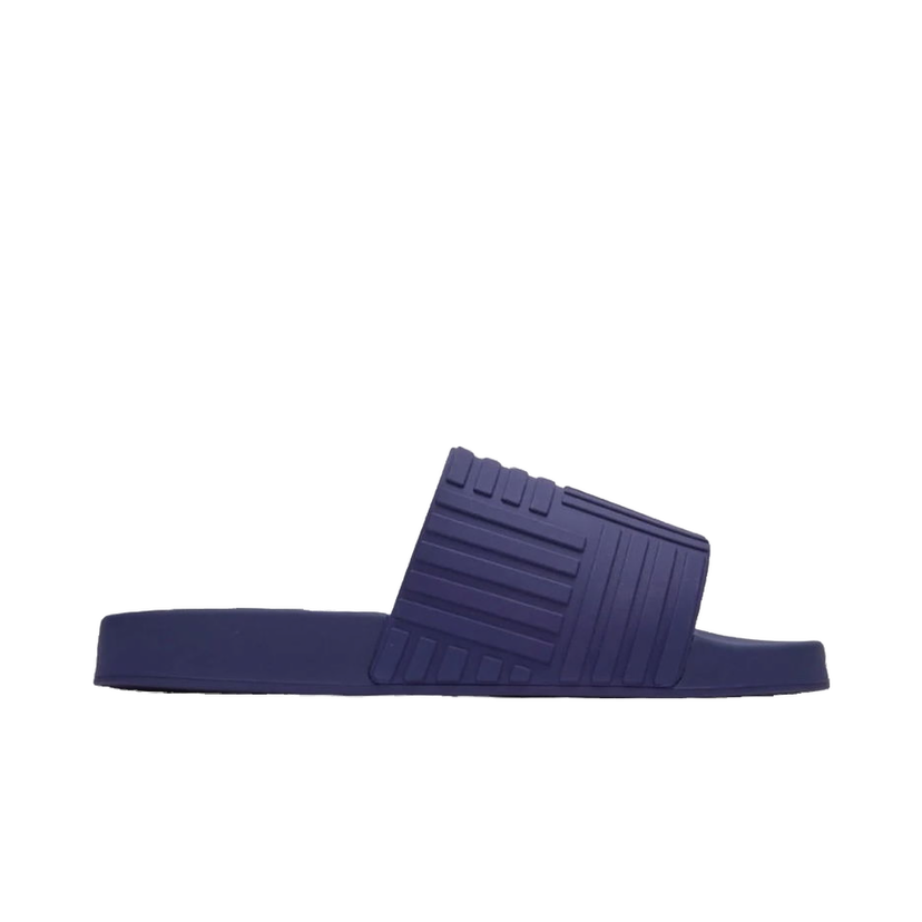 Sneakers og sko Bottega Veneta Rubber Slide Sandals Mørkeblå | 690105V1O606085