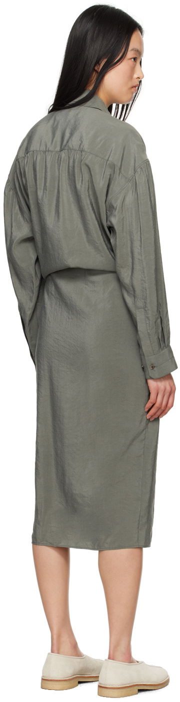 Kjole LEMAIRE Lemaire Twisted Midi Dress Grøn | DR1024 LF208, 2