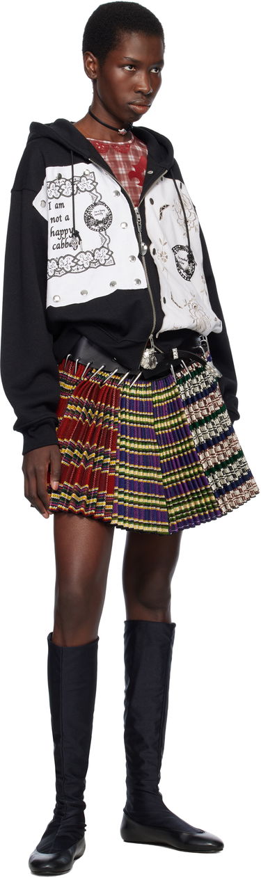 Nederdel Chopova Lowena Chopova Lowena Carabiner Apron Pleated Miniskirt Flerfarvet | 3235, 3