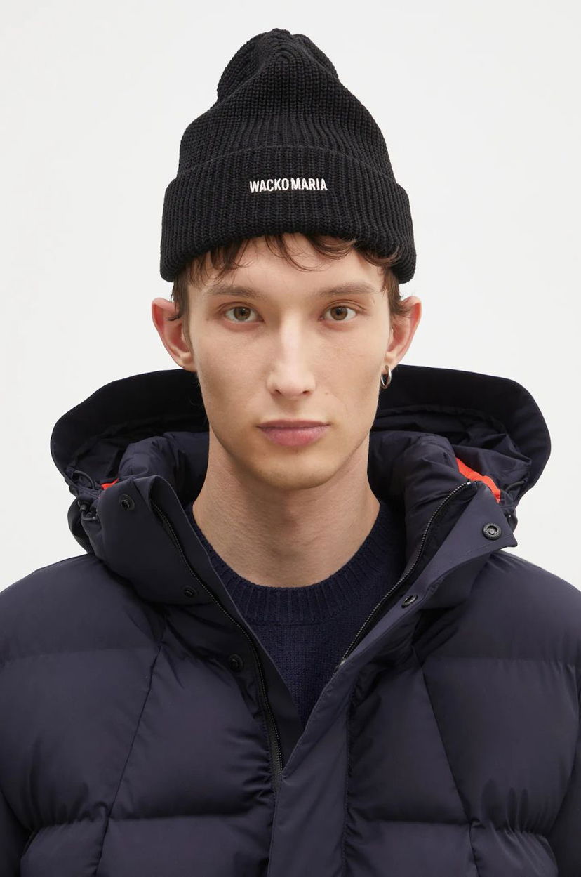Beanie WACKO MARIA Knit Watch Cap Sort | 24FW.WMA.CP04