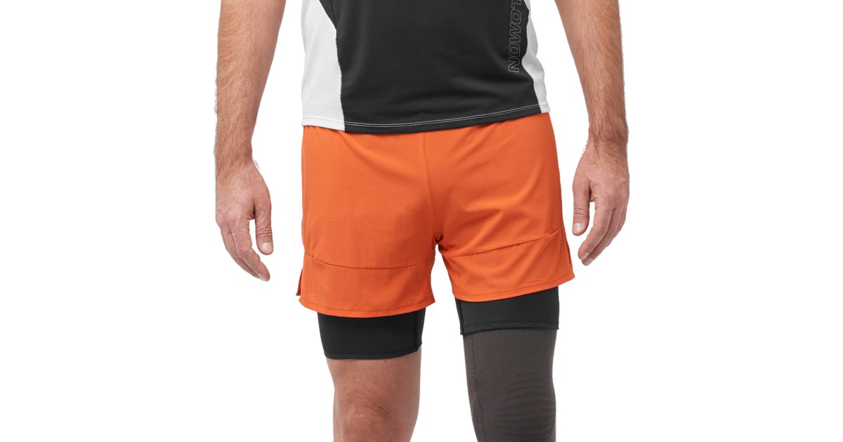 Shorts Salomon Sense Aero Orange | lc2136700, 1