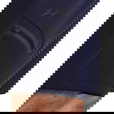 Shorts Under Armour Unstoppable Fleece Mørkeblå | 1379809-410, 4