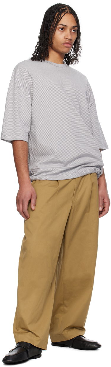 T-shirt Comme des Garçons Comme des Garçons Homme Horizontal Stripes T-Shirt Grå | HO-T003-051, 3
