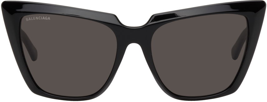 Solbriller Balenciaga Black Cat-Eye Sort | BB0046S-001, 0