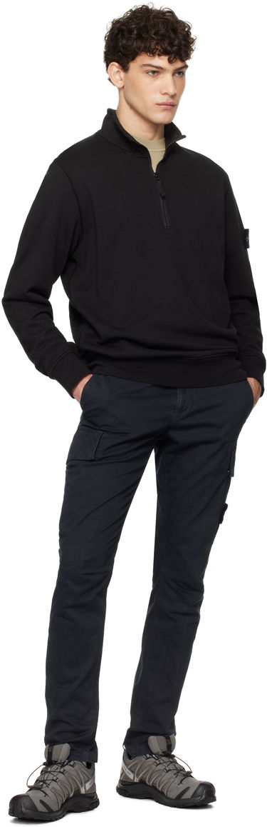 Sweatshirt Stone Island Fleece Sweatshirt Sort | K1S156100619S0051, 4