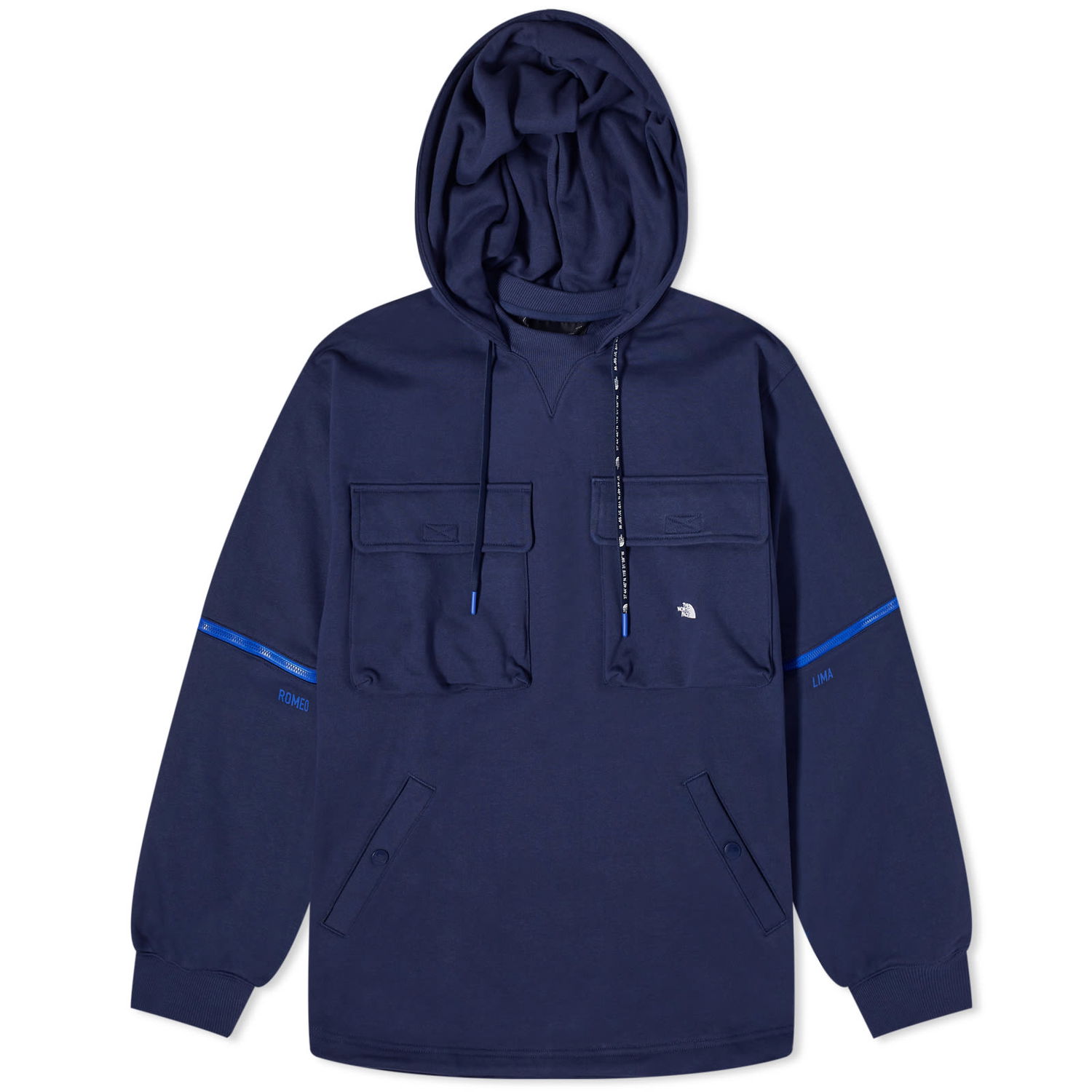 Jakke The North Face UE Hybrid Hooded Jacket in Summit Navy Mørkeblå | NF0A884T8K21, 0