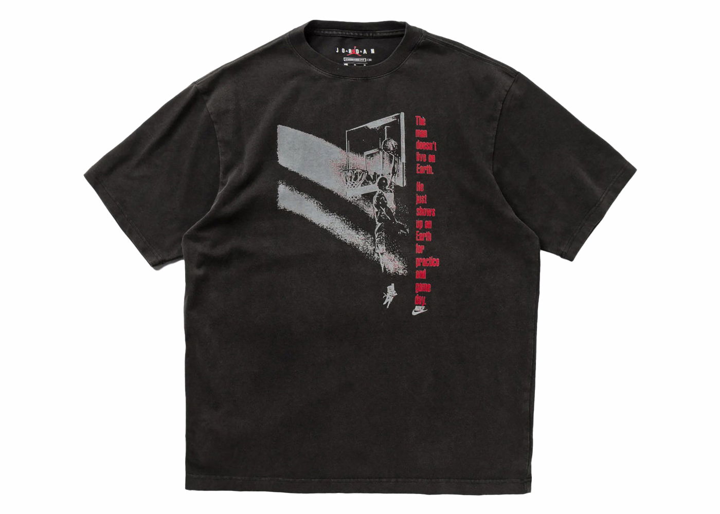 T-shirt Jordan Jordan Flight Graphic Tee Black Sort | CV5108-010, 0