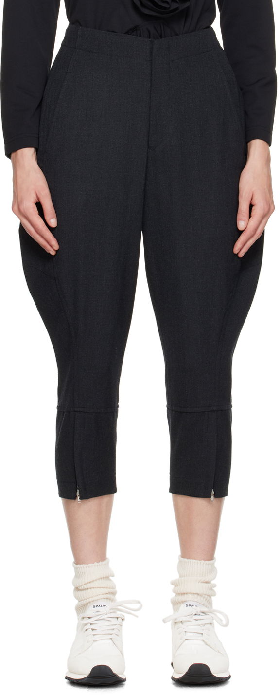 Bukser Comme des Garçons Comme des Garçons Comme des Garçons Paneled Trousers Grå | RL-P009-051, 0
