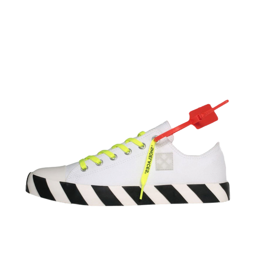 Sneakers og sko Off-White Vulc Low Top White FW19 Hvid | OMIA128E19D330020100