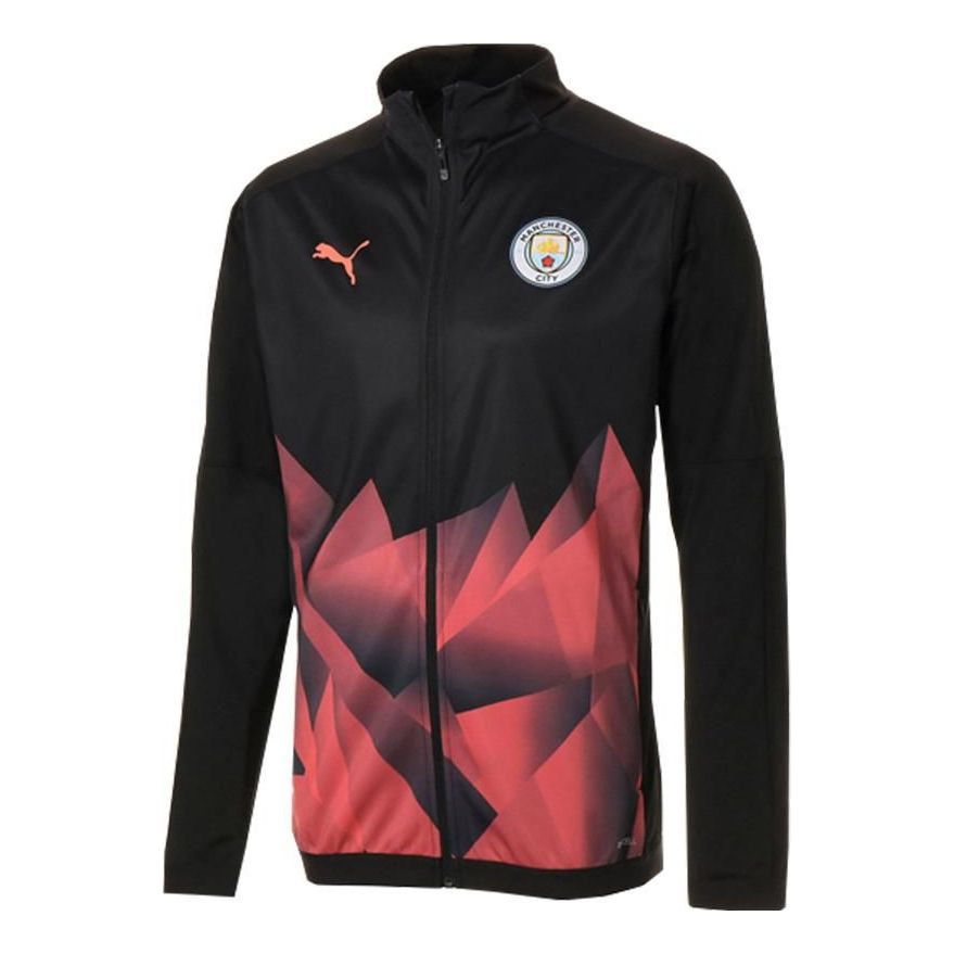 Træningsdragt Puma Manchester City Stadium Jacket Sort | 756250-30, 0